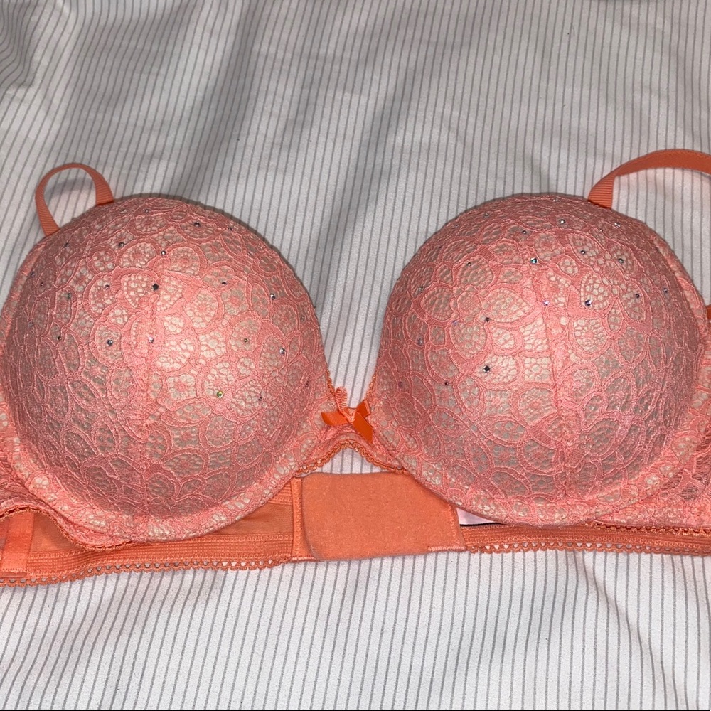 victoria’s secret lace push up bra
